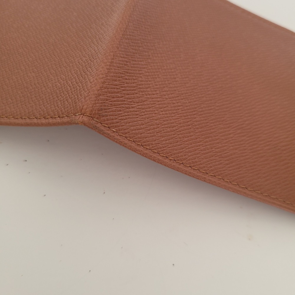 Louis Vuitton Brown Taiga Leather Card Holder Cover Case SP1907 France - Picture 5 of 8